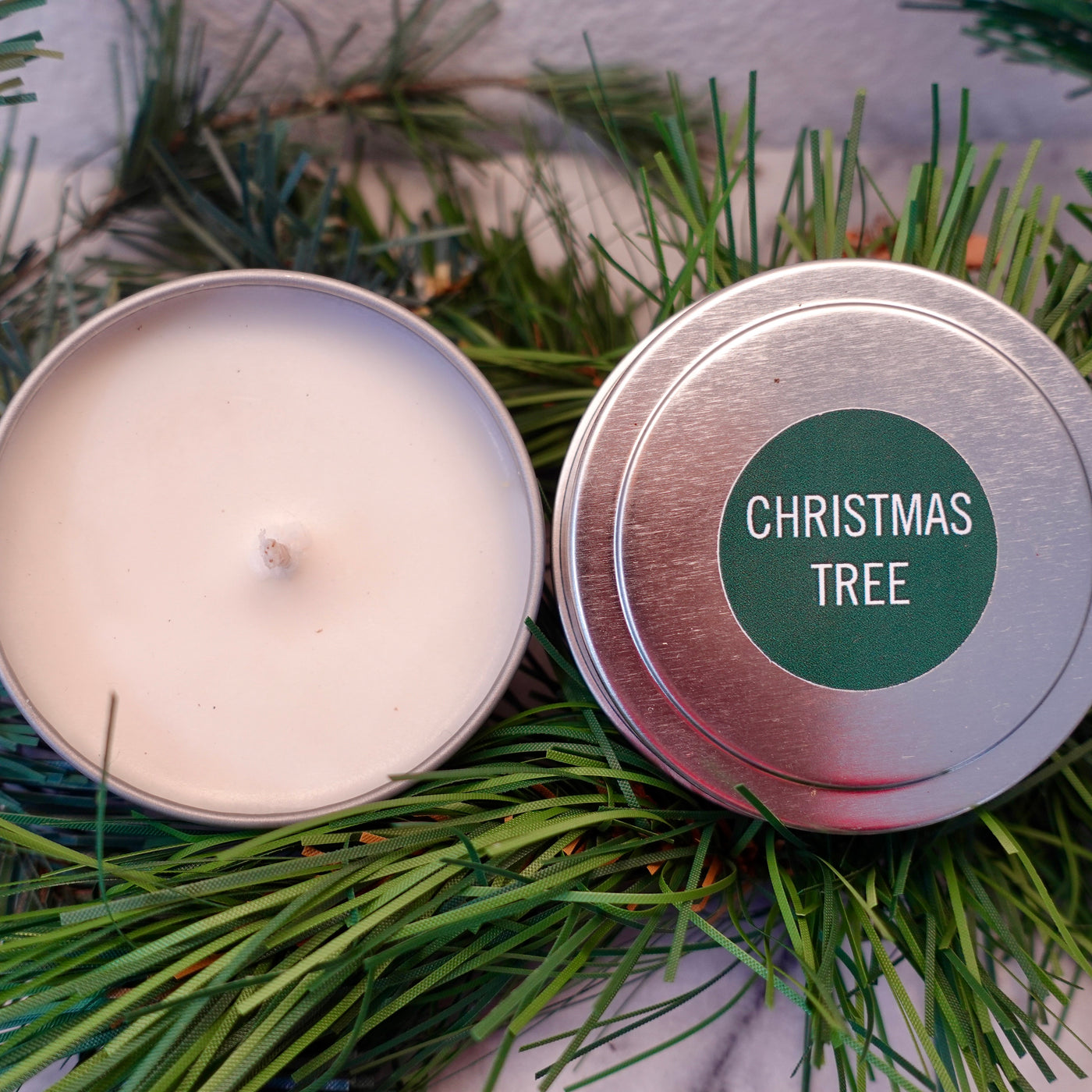 Christmas Tree Soy Candle - 4 oz