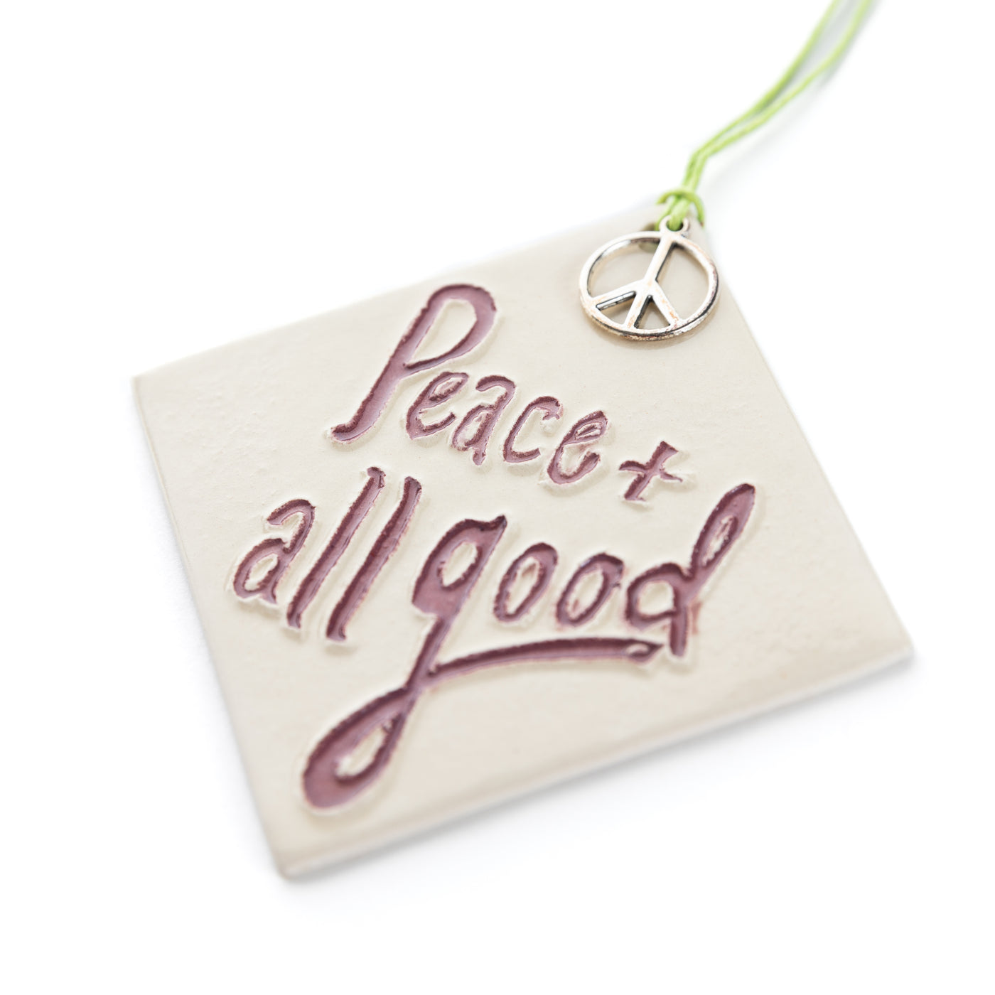 Peace + All Good Ornament