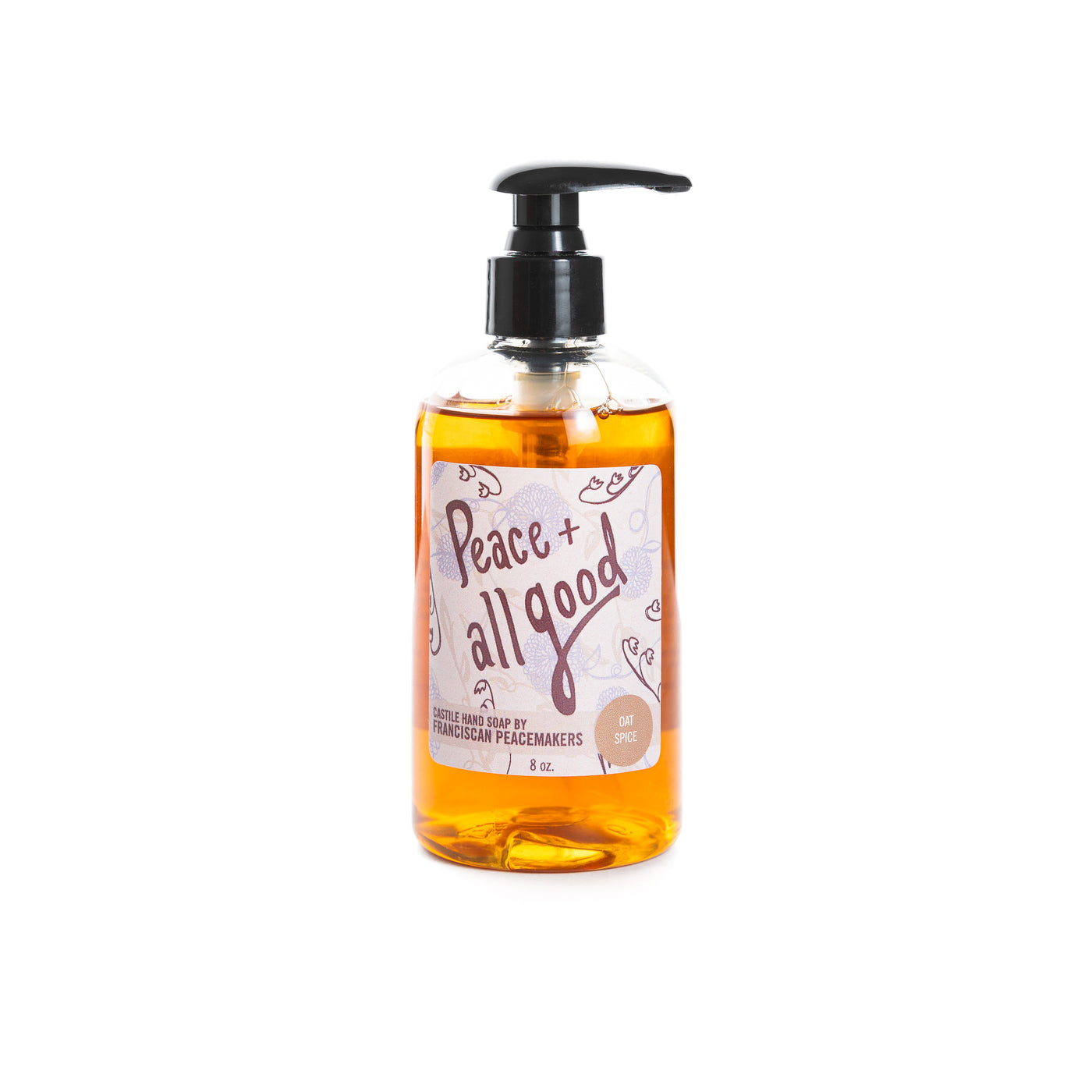 Castile Liquid Hand Soap - 8 oz