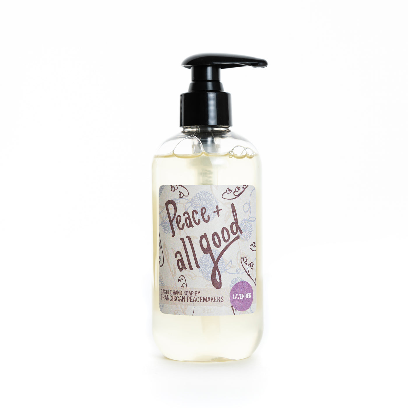 Castile Liquid Hand Soap - 8 oz